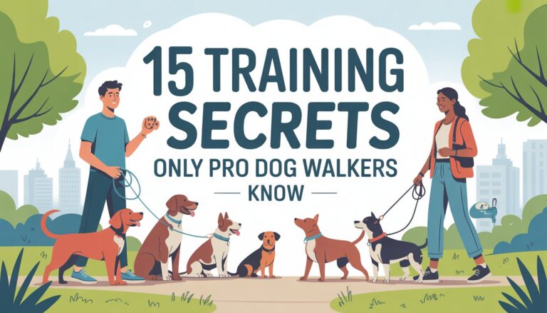 15 Training Secrets Only Pro Dog Walkers Know