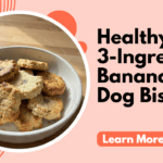 3-Ingredient Banana Oat Dog Biscuits