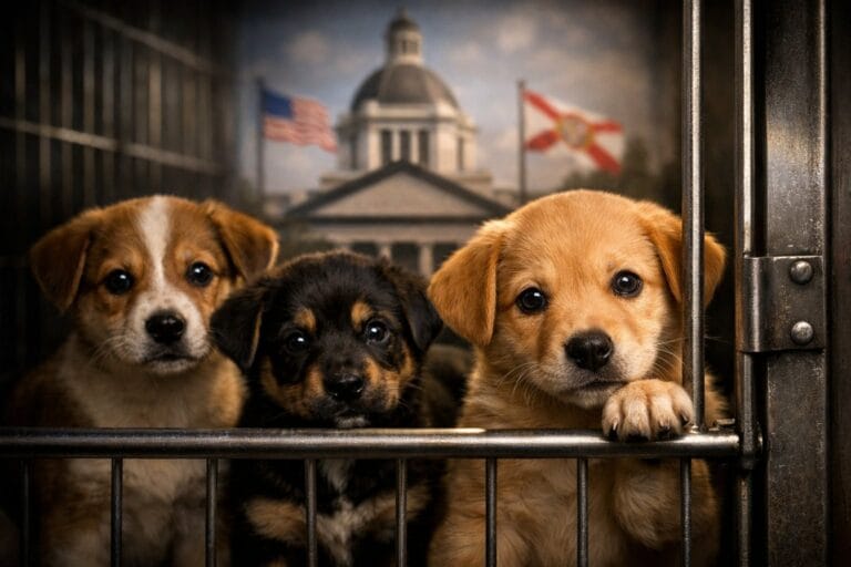 Florida Unveils Major Proposal Aimed at Ending Puppy Mills and Protecting Dogs Statewide