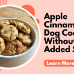 Apple Cinnamon Dog Cookies Without Added Sugar