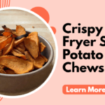 Crispy Air Fryer Sweet Potato Dog Chews