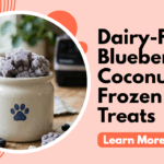 Dairy-Free Blueberry Coconut Frozen Dog Treats