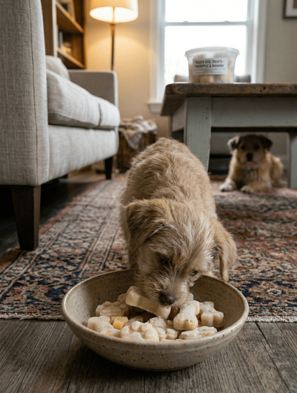 Frozen Pineapple Banana Dog Bites Recipe - Pawzenclub.com
