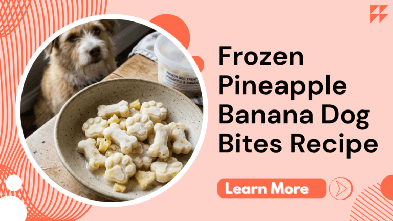 Frozen Pineapple Banana Dog Bites Recipe