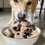 Blueberry Chia Seed Dog Cookies