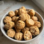 3-ingredient peanut butter air fryer dog treats
