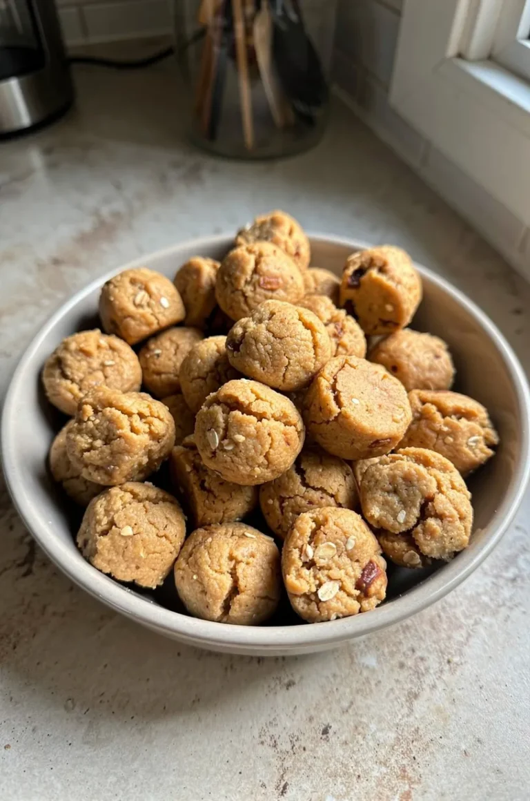 3-ingredient peanut butter air fryer dog treats