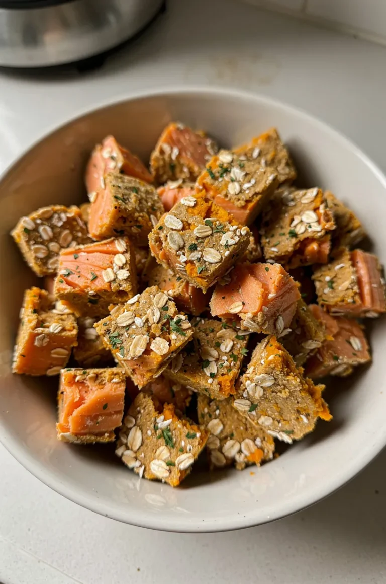 Salmon and oat omega-rich dog treats