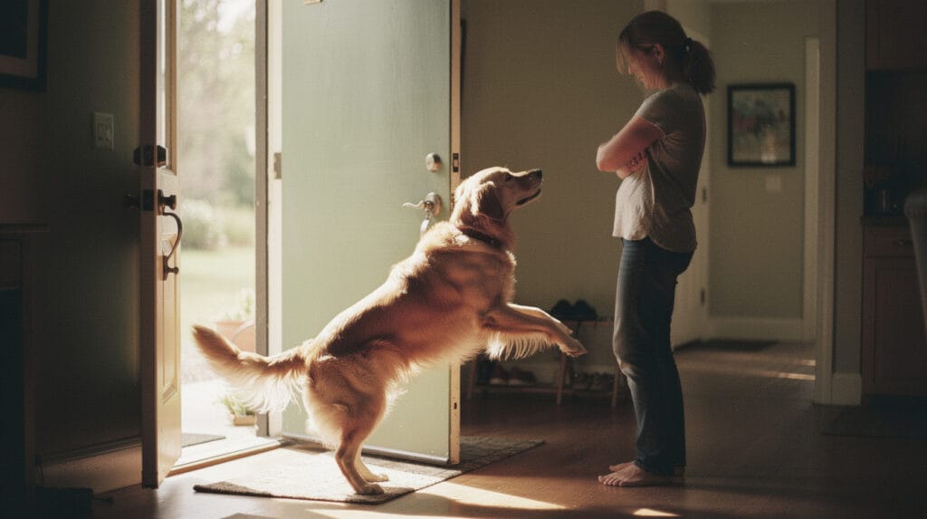 How to Stop a Dog From Jumping on Guests