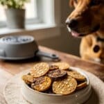 Same dog food photoshoot, same home kitchen, same natural window light, same smartphone camera style