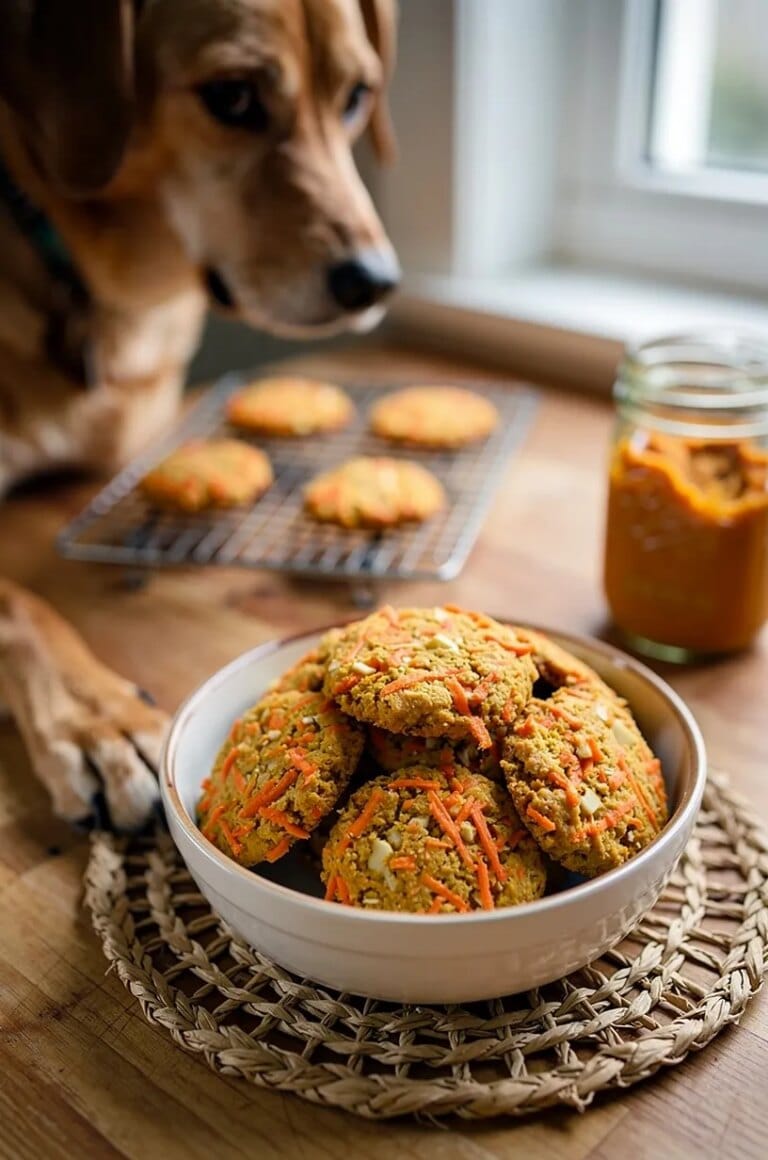 Same dog food photoshoot, same home kitchen, same natural window light, same smartphone camera style