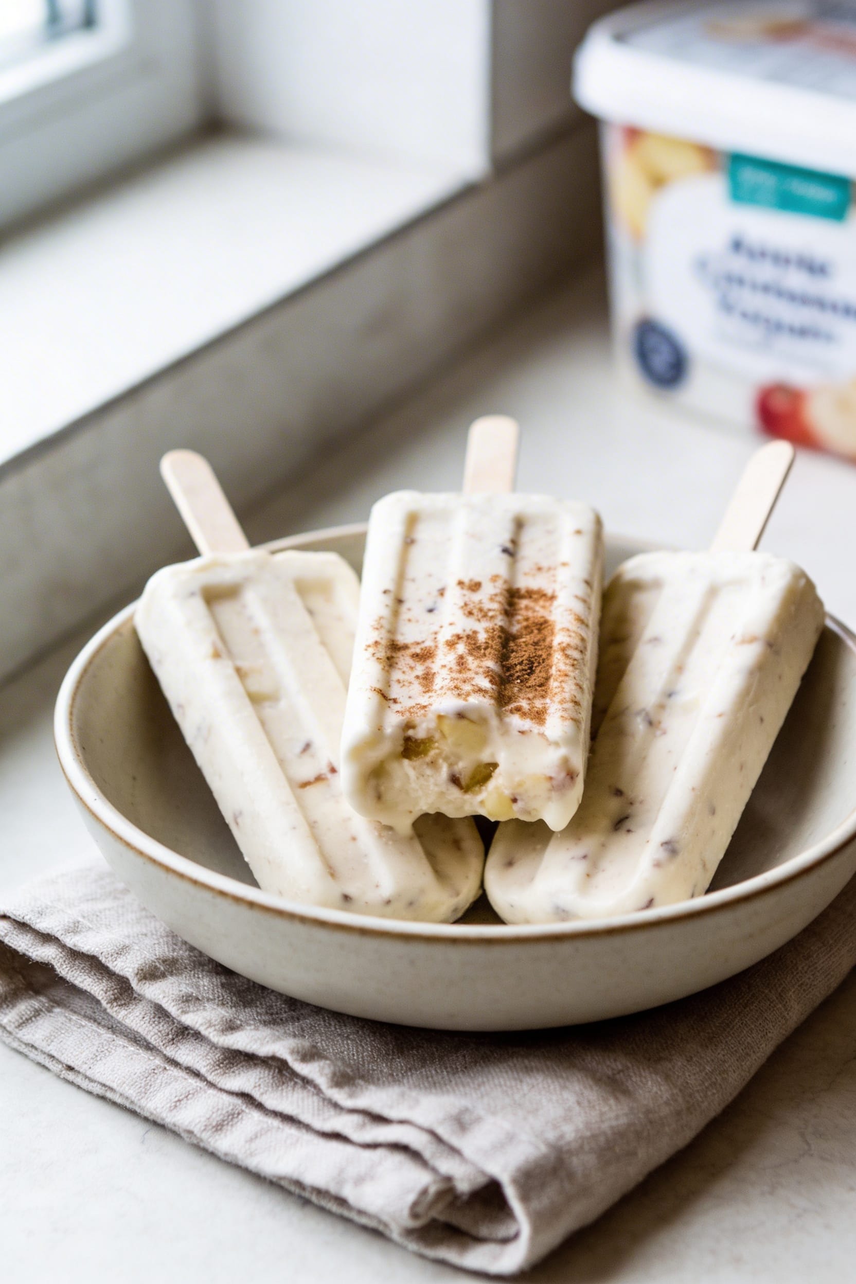 Same recipe photoshoot, same home kitchen, same natural window light, same smartphone camera style, 
