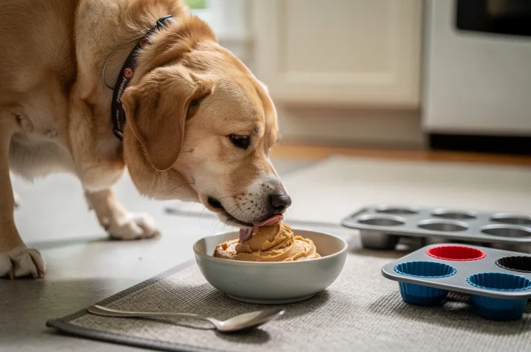 Peanut Butter Banana Dog Ice Cream Cups