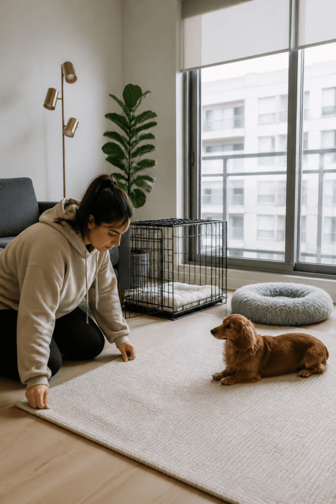 Setting Up Your Apartment for Dog Training