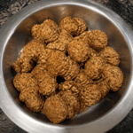 Air Fryer Banana Oat Crunch Dog Bites