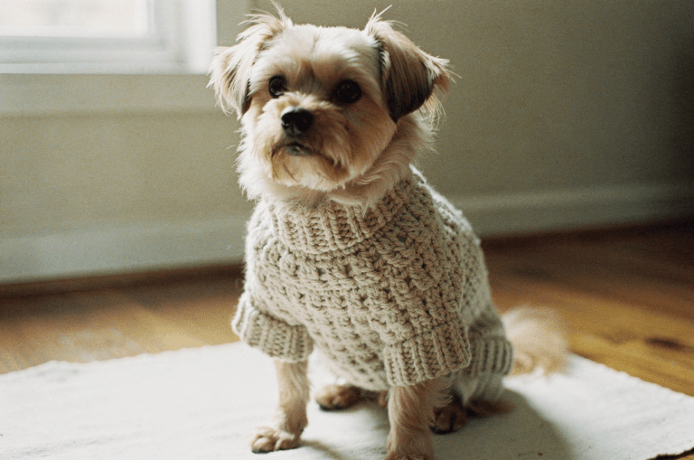 Dog Sweater Crochet Pattern