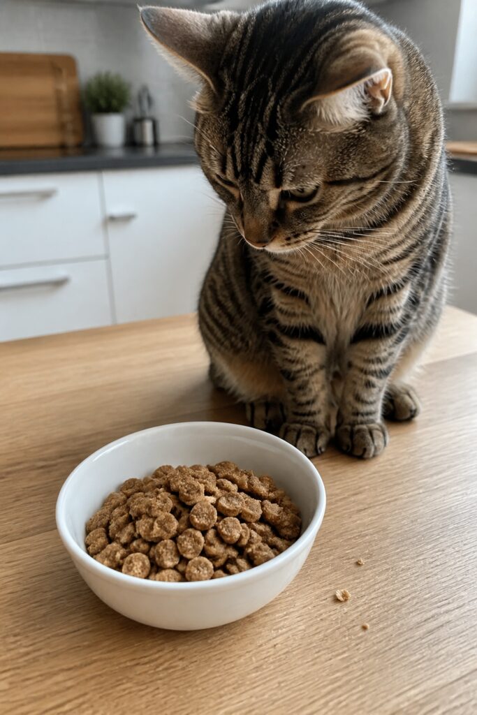 Same pet recipe photoshoot, same home kitchen, same natural window light, same smartphone camera sty