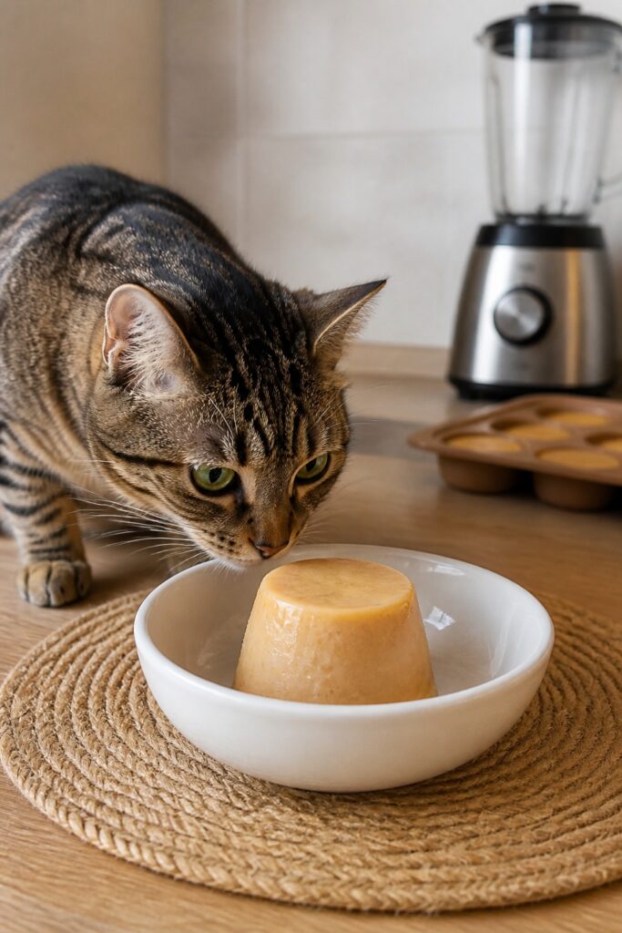 Same pet recipe photoshoot, same home kitchen, same natural window light, same smartphone camera sty