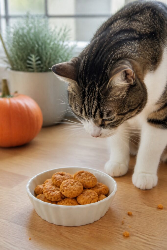 Same pet recipe photoshoot, same home kitchen, same natural window light, same smartphone camera sty