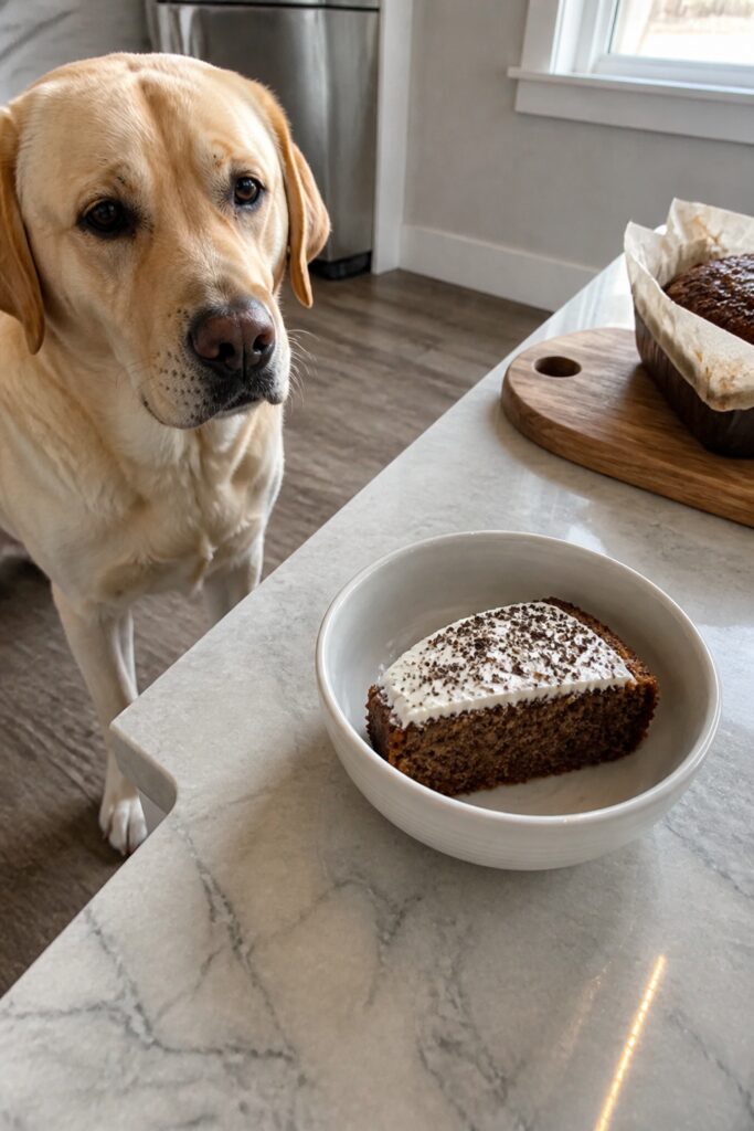 Same pet recipe photoshoot, same home kitchen, same natural window light, same smartphone camera sty