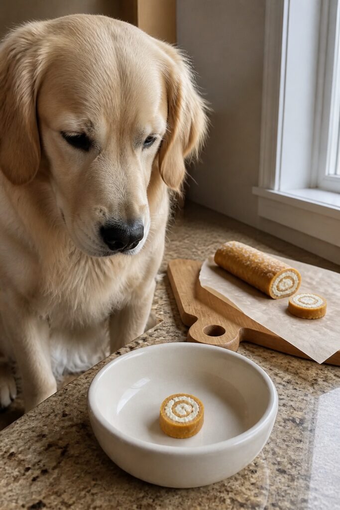 Same pet recipe photoshoot, same home kitchen, same natural window light, same smartphone camera sty