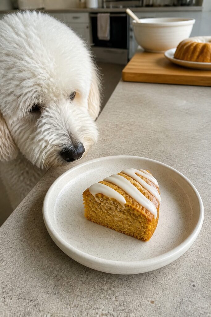 Same pet recipe photoshoot, same home kitchen, same natural window light, same smartphone camera sty