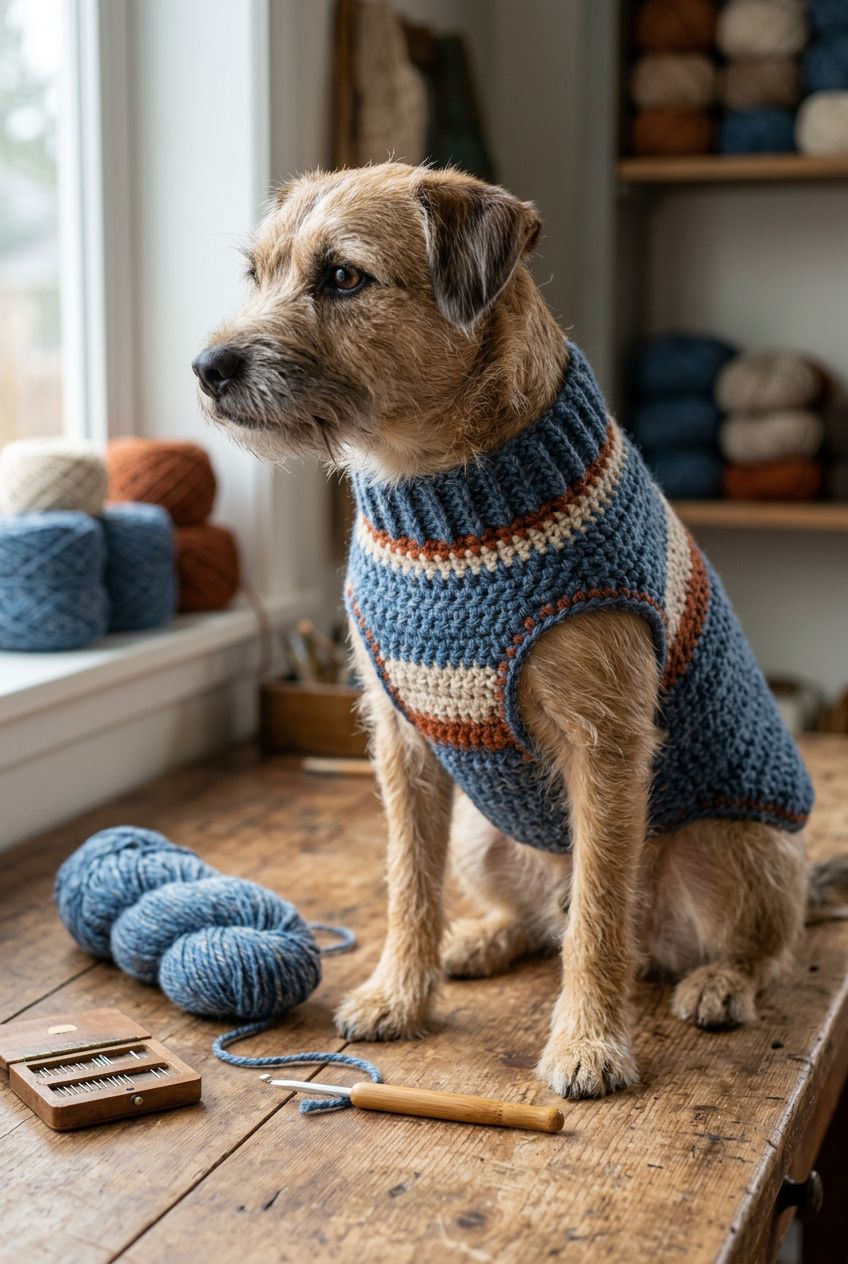 Crochet Dog Vest Pattern