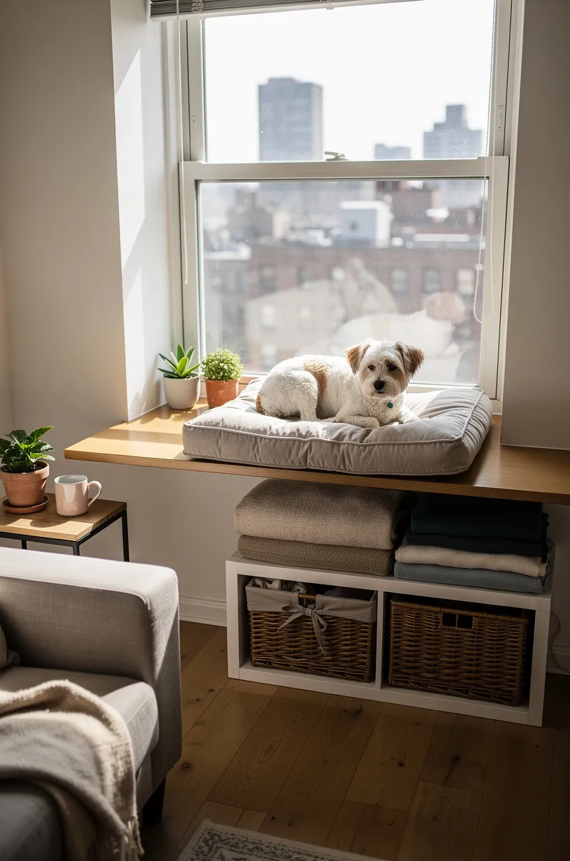 10. Window Perch Room with Elevated Bed